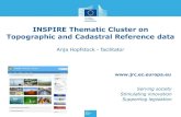 INSPIRE Thematic Cluster on Topographic and Cadastral Reference data · 2020. 11. 10. · Introduction to Thematic cluster scope Topographic and Cadastral Reference Data (79) Main
