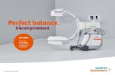 Perfect balance....Cios Alpha comes with a removable anti-scatter grid, which helps you adjust dose levels for pediatric patients – and comply with regulatory guidelines. Courtesy