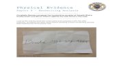 Physical Evidence - Grade 6 | Fish Creek Schoolgradesix.mrpolsky.com/ewExternalFiles/Lesson 4 Combined.pdf · Physical Evidence Report 9 - Handwriting Analysis! _____!! Constable