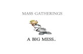 A BIG MESS.. - ncpublichealth.comehs.ncpublichealth.com/oet/docs/cit/ehsmod/H-Mass... · 2016. 11. 21. · A BIG MESS.. G.S. 130A-252 Mass Gathering is defined as a congregation of