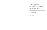 CHEMISTRY MULTIPLE CHOICE QUESTIONS · 2018. 12. 30. · Title: CHEMISTRY MULTIPLE CHOICE QUESTIONS Author: 2002 -2014 Subject: Organic Chemistry Created Date: 9/10/2017 6:29:20 PM