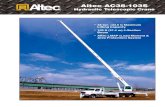 Altec AC38-103S - CraneNetwork.com · 2013. 2. 20. · Altec Industries, Inc. 325 South Center Drive Daleville, VA 24083 ALT3009915 AC38-103S-3M-08/07 For Service: 1-877-GO-ALTEC