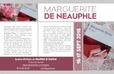 MARGUERITE DE NEAUPHLE - Duras mon amour · 2016. 7. 22. · • « Inside/Outside » de Catherine Faux accompagnée d’un texte de présentation par Alain Vircondelet • « Duras