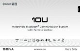 Motorcycle Bluetooth® Communication System with Remote ......Ltd. The Sena 10U for Shoei® Neotec is an aftermarket accessory specially designed and manufactured by Sena Technologies,