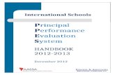 Yourtown Principal Handbook · Web viewInternational Schools Principal Performance Evaluation System International Schools Principal Performance Evaluation System Yourtown Public