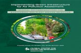 Implementing Green Infrastructure for Air Pollution Abatementepubs.surrey.ac.uk/852553/1/Pollution Abatement v7... · 2019. 9. 5. · Air pollution abatement performances of green