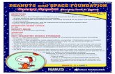 Reproducible Master PEANUTS ad SPACE OUNDATION · 2020. 1. 3. · PEANUTS ad SPACE OUNDATION Snoopy Snacks! (Growing Food in Space) Reproducible Master GRADE K - 5 öPAGE 1 GRADE