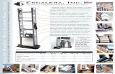 Escalera, Inc. - StairCatstaircat.com/pdf/3pg-brochure.pdf · 2020. 8. 13. · Escalera, Inc. Manufacturers of the World’s Finest Stair Climbing Hand Trucks Making Light Work of