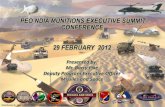PEO NDIA MUNITIONS EXECUTIVE SUMMIT CONFERENCE 29 FEBRUARY ... · Mr. Barry Pike Deputy Program Executive Officer Missiles and Space PEO NDIA MUNITIONS EXECUTIVE SUMMIT CONFERENCE