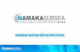 INNOVATIVE SOLUTIONS MEETING EXPECTATIONS · 2020. 5. 7. · • IMCA D024 DESIGN for saturation (bell) diving systems • IMCA D037 DESIGN for surface supplied mixed gas diving systems