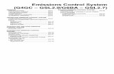 Emissions Control System (G4GC -GSL2.0/G6BA-GSL2.7) · GENERAL EC-3 COMPONENTS LOCATION E71D00FF [2.0 DOHC] 4 [2.7 VS] 1. Purge Control Solenoid Valve (PCSV) 4. Catalytic Converter