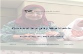 Electoral Integrity Worldwide · Electoral Integrity expert survey monitors elections worldwide and regionally, across all stages of the electoral cycle. This report describes the