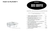 MX-M260/M310 Operation-Manual DE · 2017. 9. 19. · MX-M260/MX-M310 mit dem optional erhältlichen automatischer Originaleinzug mit Wendung (MX-RP10) und dem optional erhältlichen