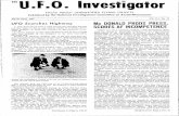U.F.O.Investigatorcufos.org/UFOI_and_Selected_Documents/UFOI/036 MAR-APR 1967.pdfNIGAP HQ Investigators Gordon L_re and Lee Katchea respect burned the project had such a low priority