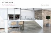 The Wine Cooling Experts Kitchen series - Kbsa · 2019. 1. 23. · DX-19.58BK/DP DX-19.58SSK/DP • BK: Full glass door • SSK: Stainless Steel door frame with glass • Single compartment