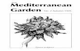 THEMediterranean Garden No. 2 Autumn 1995 · 2020. 9. 22. · Jane Miller, writing from Granada, is surely speaking for the majority when she says, “Gardening here is a constant