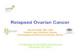 Relapsed Ovarian CancerRelapsed Ovarian Microsoft PowerPoint - 3 Cure_final_Relapsed Ovarian Cancer.ppt