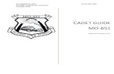 COMPLIANCE WITH THIS PUBLICATION IS MANDATORY · 2020. 2. 28. · COMPLIANCE WITH THIS PUBLICATION IS MANDATORY CADET GUIDE MO-851 Cadet Group Operations. MO-851 AFJROTC CADET GUIDE