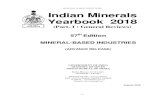 MINERAL-BASED INDUSTRIES Indian Minerals Yearbook 2018ibm.nic.in/writereaddata/files/08302019150052MBI_AR_2018.pdf · 2019. 8. 30. · Tata Steel Ltd (formerly TISCO) The Company
