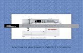 Learning to Use Bernina 350 PE | K Shannon€¦ · Learning to Use Bernina 350 PE | K Shannon HOME ECONOMICS I BEGINNING SEWING COURSE MANUAL Source: Symaster.no . Home Economics