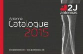 Antenna Catalogue 2015 · Catalogue Antenna 2015 I antennas. Catalogue Antenna 2015 External antennas pages 4-38 customized antenna solutions passive and active OTA measurements pre-certification