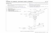 FORK CLAMPS, UPPER AND LOWER 2 - UKBEG Lightning Manual/sm02b.pdf · 2-52 2004 Buell Lightning: Chassis HOME INSTALLATION 1. See Figure 2-75. Install the lower fork clamp (6) into