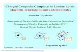 Charged Composite Complexes in Landau Levels Magnetic ...cophen04/Talks/Dzyubenko.pdfLippmann and Johnson 1949 Malkin and Man’ko 1968 2 ˆ 2 1 2 = = A+ A+ M H wc π ˆ ˆ ˆ 2 2