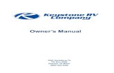 Owner’s Manual...Owner’s Manual 2642 Hackberry Dr PO Box 2000 Goshen, IN 46527 (866) 425-4369