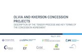 OLVIA AND KHERSON CONCESSION PROJECTSimages.mofcom.gov.cn/ua/201909/20190916141943835.pdfSome of the port assets will not be transferred to concession Olvia Kherson • Administrative