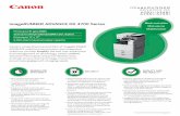 imageRUNNER ADVANCE DX 4700 Series Brochure · proactively evolve with changing needs. • 10.1” intuitive touchscreen with ... and integration with many popular cloud services