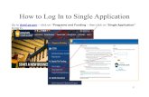 How to Register with Keystone Login and Apply with Electronic Single Application(ESA ... To... · 2020. 9. 11. · Microsoft PowerPoint - How to Register with Keystone Login and Apply