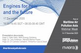 Engines for now and the future · 2020. 12. 17. · Engines for now . and the future. 17 December 2020 . 16:00-16:45 SGT • 08:00-08:45 GMT. #maritimeairpollutionasia. Maritime Air