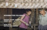 DESIGNMATTERS FELLOWSHIP...Myanmar is home to many ancient Buddhist sites. Sacred pagodas, temples, and Buddhist icons are ... Proximity is a social enterprise that designs and delivers