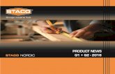 STACO FLEX scaffolding tarpaulin, 2,20 x 36,0 meters ... · ALLE PRISER I DKK EXCL MOMS. Med forbehold for fejltryk og ændringer Item no. Product Description Barcode PCS /Colli Availability