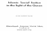 Islamic Social Justice in the Light of the Quran --  · Title: Islamic Social Justice in the Light of the Quran -- Author: Ilahi Bakhsh Malik Subject: islam, ahmadiyya Keywords: islam,
