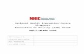 nhic.sg€¦  · Web view2020. 11. 13. · Relevant privileged or confidential information should be disclosed to help convey a clear understanding of the project. However, such