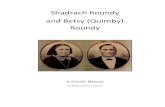 Shadrach Roundy and Betsy (Quimby) Roundy · 2019. 5. 12. · Shadrach was religious from his childhood, raised to love the word of God by his parents, Uriah5 and Lucretia Roundy.6