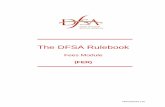 The DFSA Rulebook - Thomson Reuters...supplementary fee has been paid in full. 1.2.2 In regard to fees payable pursuant to chapter 3: (a) the initial annual fee must be paid in full