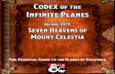 Codex of the Infinite Planes & Dragons [multi]/5th... · 2020. 9. 1. · Codex of the Infinite Planes. ... the Silver Sea on the plane’s lowest layer against fiendish invaders.