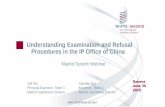 Understanding Examination and Refusal Procedures in the … · 2020. 7. 30. · WIPO FOR OFFICIAL USE ONLY Understanding Examination and Refusal Procedures in the IP Office of China