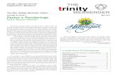 The Rev. Bettye Wolinski, Pastor MESSENGER · Trinity Lutheran Church THE Hagerstown, Maryland trinity The Rev. Bettye Wolinski, Pastor MESSENGER VOLUME 26, ISSUE 5 MAY 2017 Pastor’s