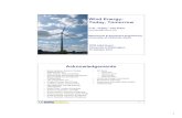 Wind Energy: Today, Tomorrow - | Pacific Northwest AIAA, AIAA …pnwaiaa.org/wp-content/uploads/2013/11/UW_16Oct13_5.pdf · 2020. 11. 1. · Today, Tomorrow C.P. “Case” van Dam