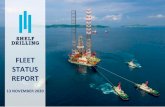 Shelf drilling fleet status report...2020/11/13  · This Fleet Status Report c ontains statements that are not historical facts, which are “forward-looking statements”. Forward-looking