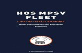 HOS MPSV FLEET - Hornbeck Offshore Serviceshornbeckoffshore.com/public/uploads/fleet_docs/Brochures/... · 2020. 2. 13. · WORLD’S LARGEST JONES ACT COMPLIANT MPSV FLEET OILFIELD