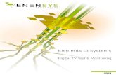 Elements to Systems - KABELKON · 2011. 1. 7. · ENENSYS HQ, France Independent Supplier ENENSYS is proud to be an independent company, focused on servicing its Customers. This indepen-dence