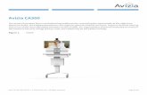 Avizia CA300 - PT. Aliansi Sakti · 2018. 6. 28. · Avizia CA300 The Avizia CA product line is revolutionizing healthcare by connecting the right people at the right time. New from