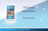 VFD Pump Applications · 2019. 12. 29. · • The VFD is installed VFD 101 between the primary power and the motor. • In water pumping applications to regulate pressure by varying