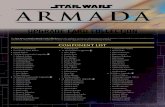 UPGRADE CARD COLLECTION - Fantasy Flight Games · 2020. 12. 1. · The Star Wars: Armada Upgrade Card Collection provides updated versions of all upgrades previously printed as mini
