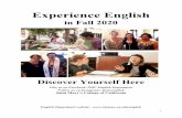 Experience English - Saint Mary's College of California · CP: Fulfills Creative Practice Core Requirement. GP: Fulfills Global Perspectives Core Requirement. ... E n gl i s h D e