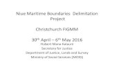 Niue Maritime Development Project - FIGfig.net/resources/proceedings/2016/2016_05_sids/Hubert... · 2016. 7. 6. · Niue Maritime Boundaries Delimitation Project Christchurch FIGMM